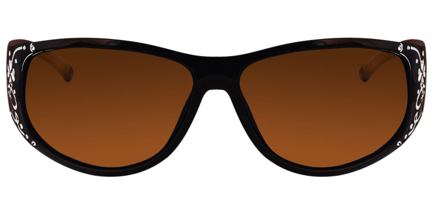 Third image: Polarized Sunglasses for Women - Premium Fashion Sunglasses - HZ Series Chic Womens Designer Sunglasses