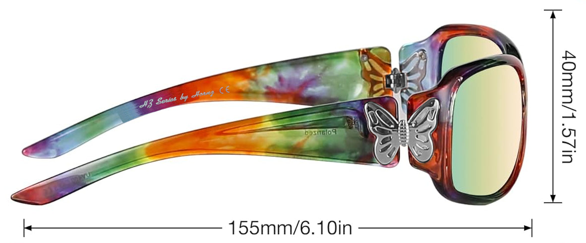 Mariposa - Vivid Spectrum - Rose Gold Mirror