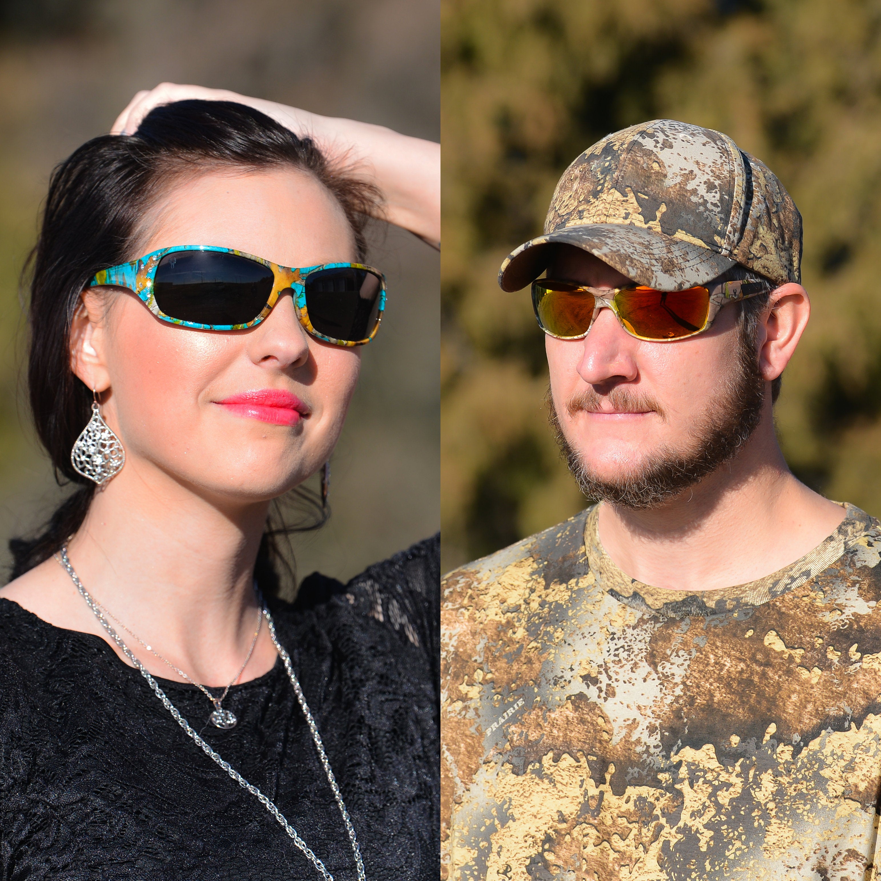 Hornz Camo Sunglasses