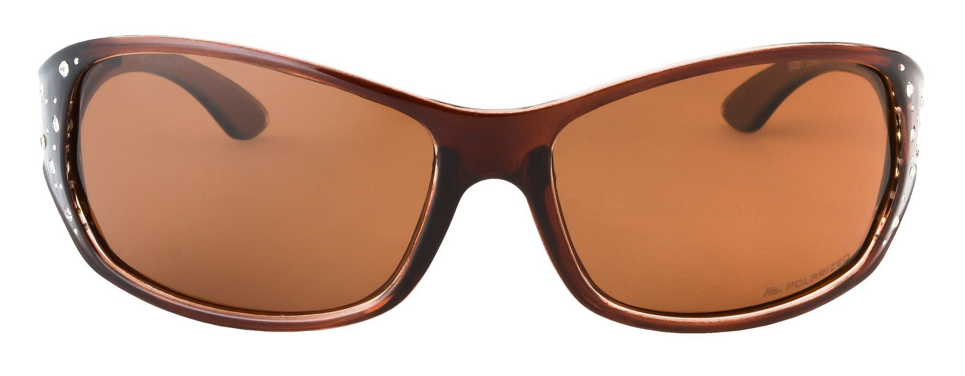 Second image: Polarized Sunglasses for Women – Honey Amber Frame – Amber Lens – HZ Series Elettra – Women’s Premium Designer Fashion Sunglasses