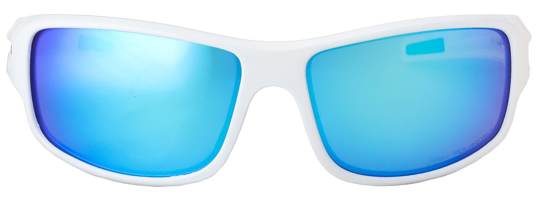 Second image: HZ Series Arkana - Premium Polarized Sunglasses by Hornz - Matte Gun Metal Grey Frame - Blue Ice Mirror Lens