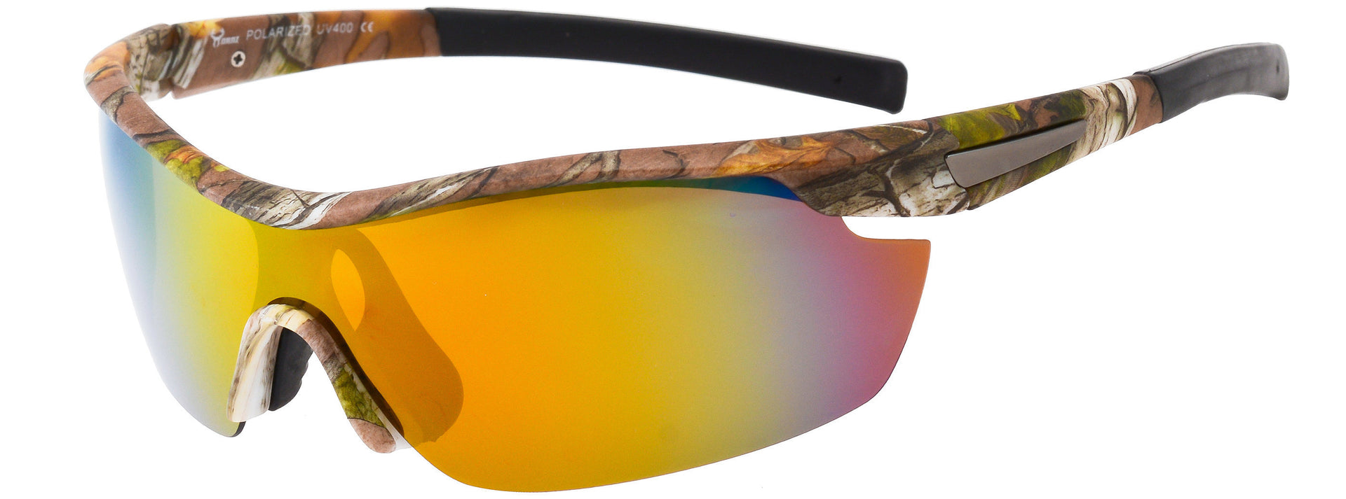 Hornz Brown Forest Camouflage Polarized Sunglasses for Men Full Frame  Strong Arms & Free Matching Microfiber Pouch – Brown Camo Frame - Smoke Lens  – Hornz Camo